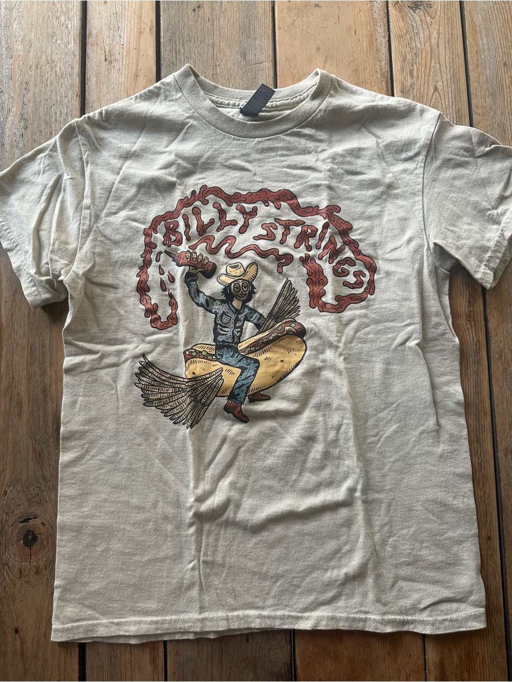 Billy String Short Sleeve Hotdog Graphic Tee